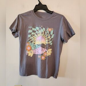 Mighty Fine grey graphic t-shirt nature size womens small